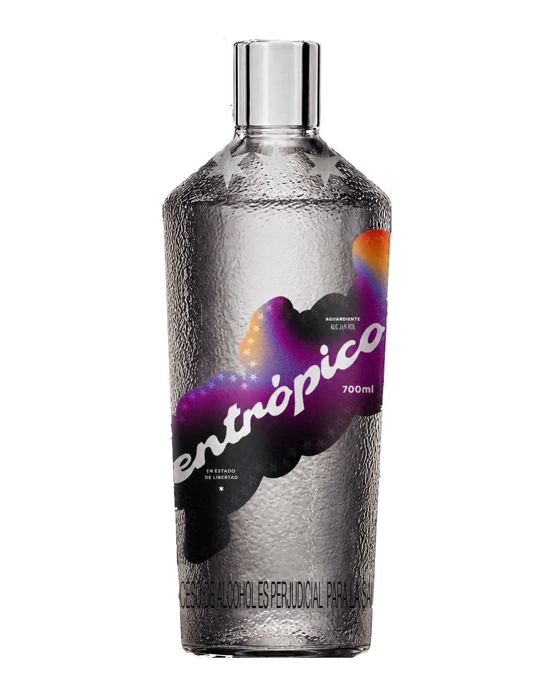Botella Aguardiente Entrópico, 700ml
